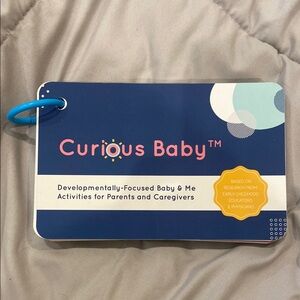 Blue and White Learning Toy for Curious Exploration